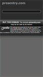 Mobile Screenshot of presentry.com